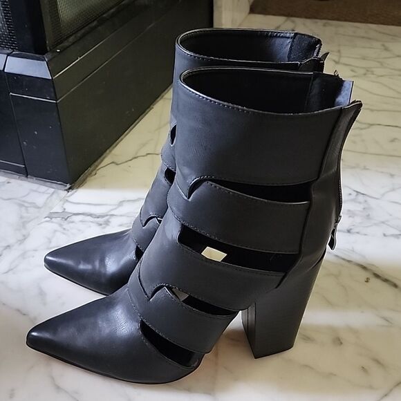 New York and co black heels sz 10 - Picture 3 of 4